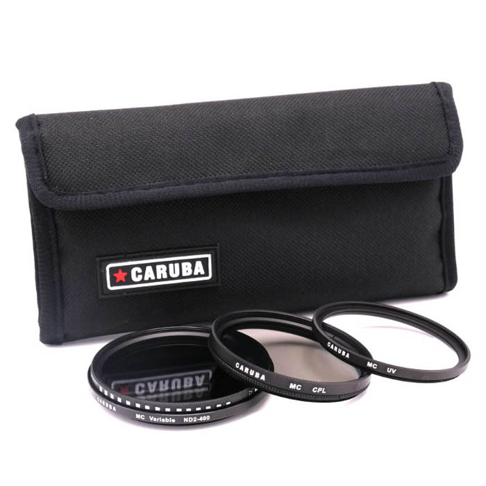 Caruba UV+CPL+Variable ND2 400 Kit 52mm